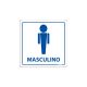 Placa Banheiro Masculino