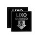 Placa de Lixo Químico